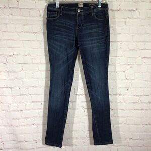 ONLY Blue Behavior Skinny Low Rise Blue Denim Jeans - Size 27W x 34L